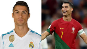 Cristiano Ronaldo đứng đầu danh sách với 875 bàn thắng